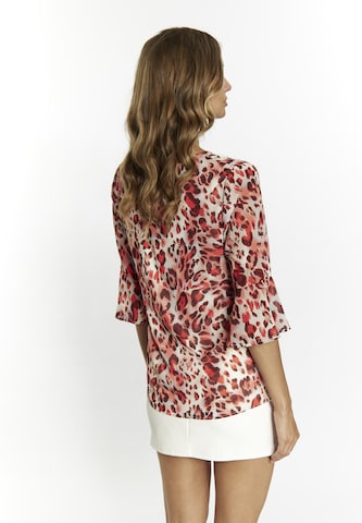 faina - Blusa em vermelho