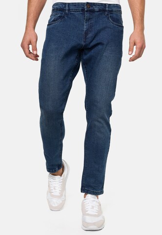 INDICODE JEANS Regular Jeans 'Daddy' in Blue: front
