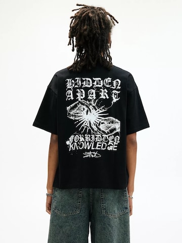Pull&Bear Shirt in Zwart: voorkant