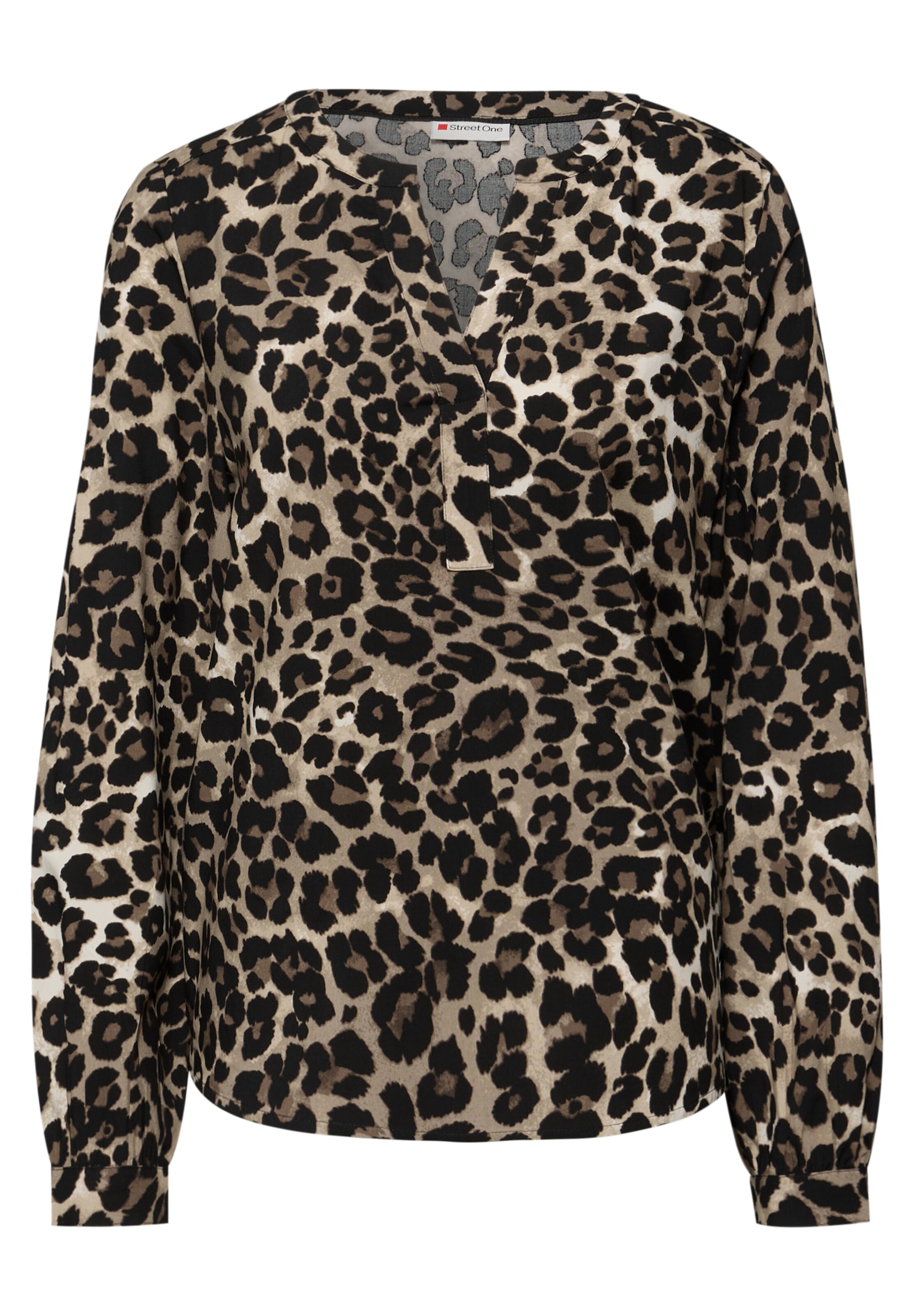 STREET ONE Bluse in Beige: Vorderseite