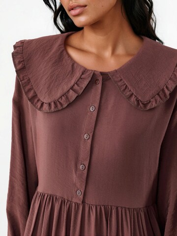 Bigdart Shirt dress in Brown
