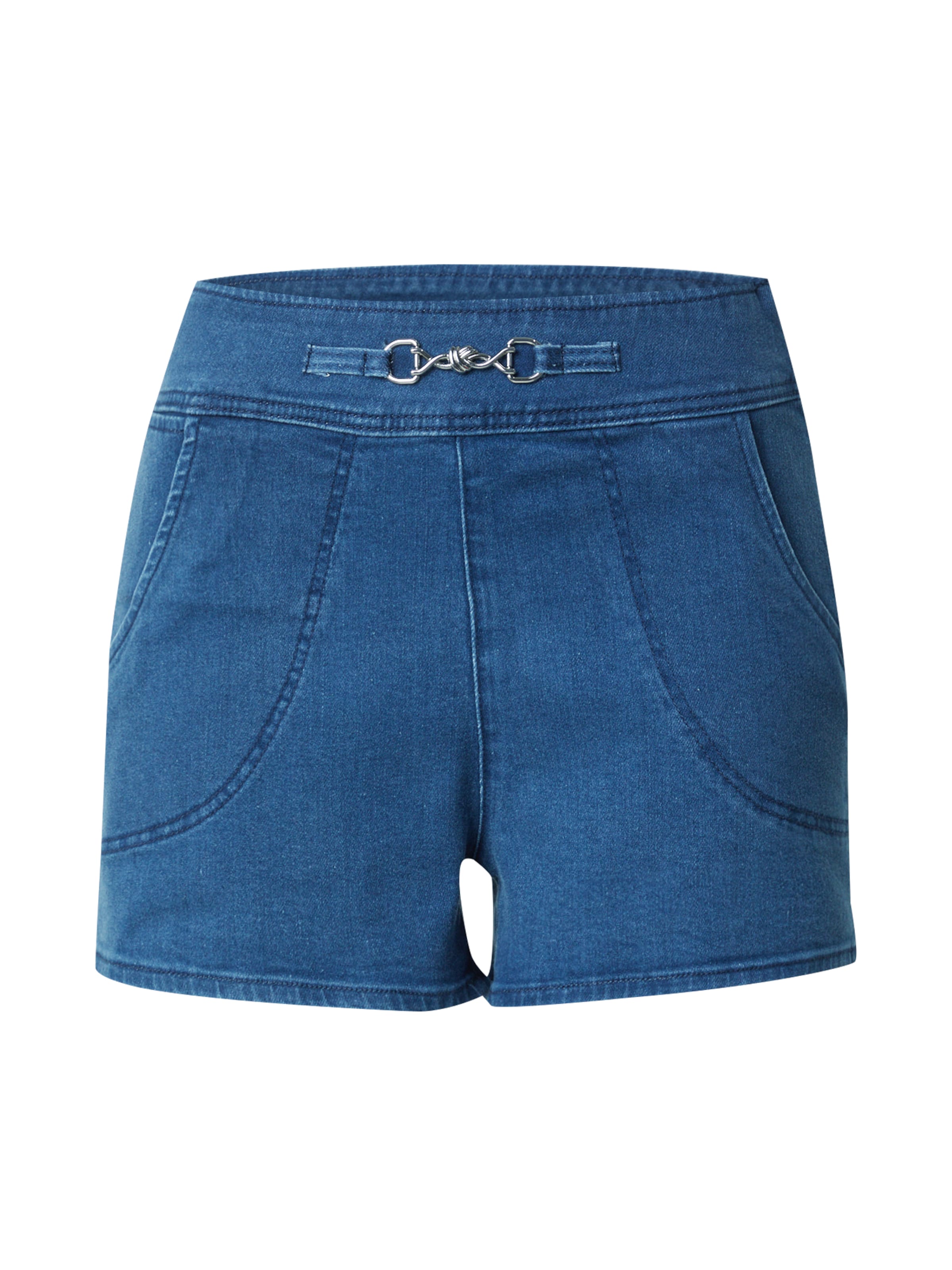 Regular Jeans 'Jewel' de la GUESS pe albastru: față