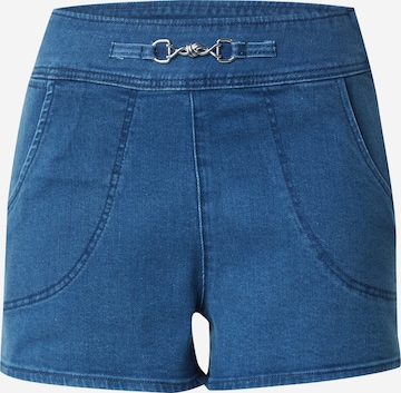 mėlyna GUESS Standartinis Džinsai 'Jewel': priekis