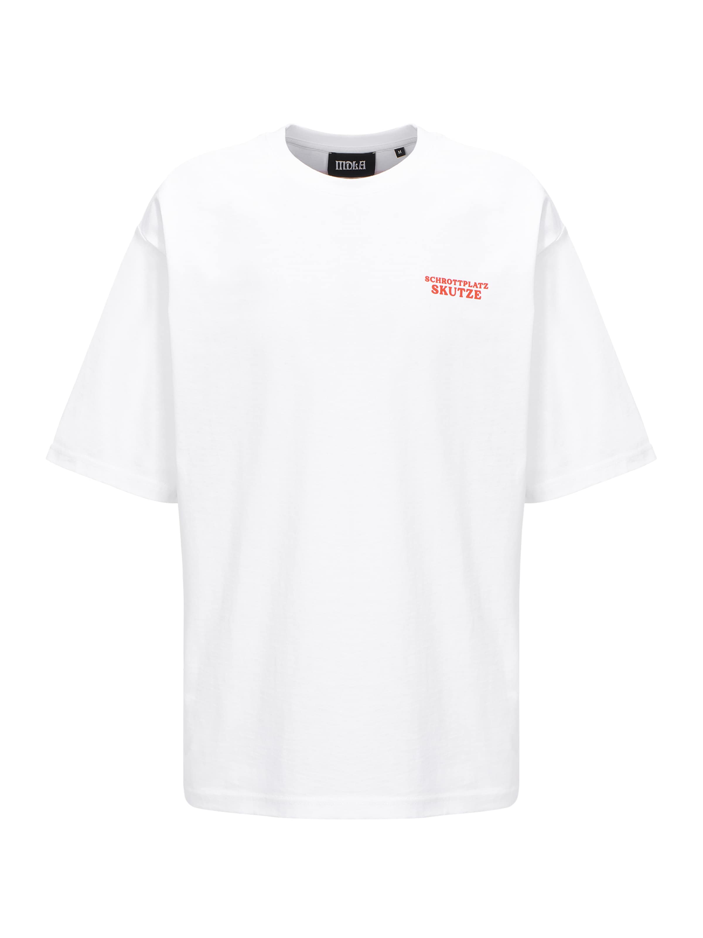 Women Plus sizes | Magdeburg Los Angeles Shirt 'Schrottplatz Skutze' in White - RK86130