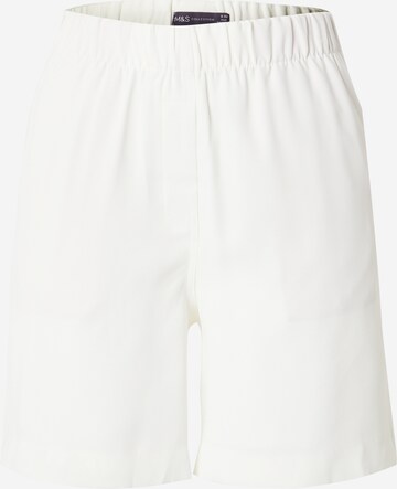 Marks & Spencer Regular Pants in Beige: front