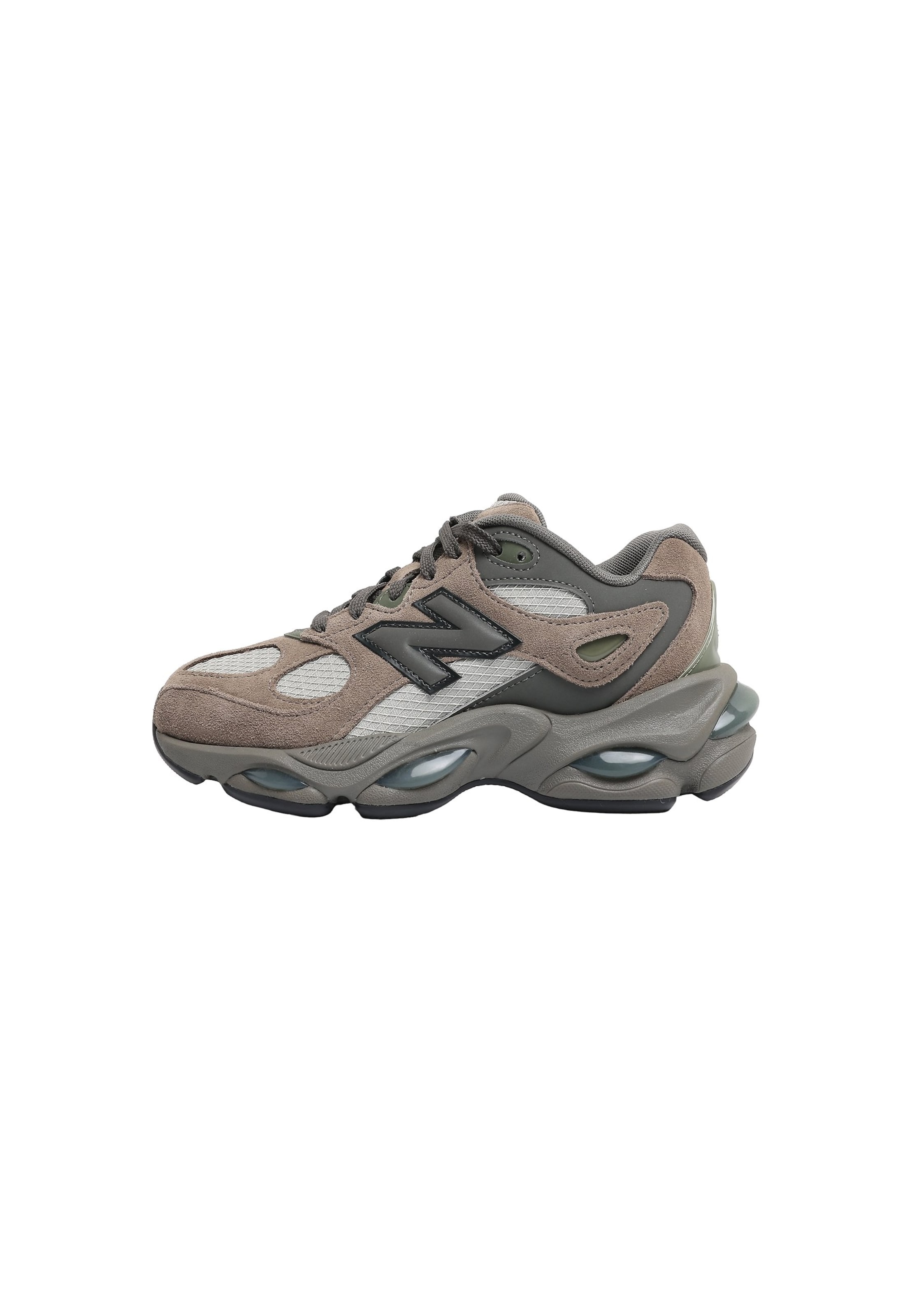 new balance - Sapatilhas baixas '983' em castanho: frente