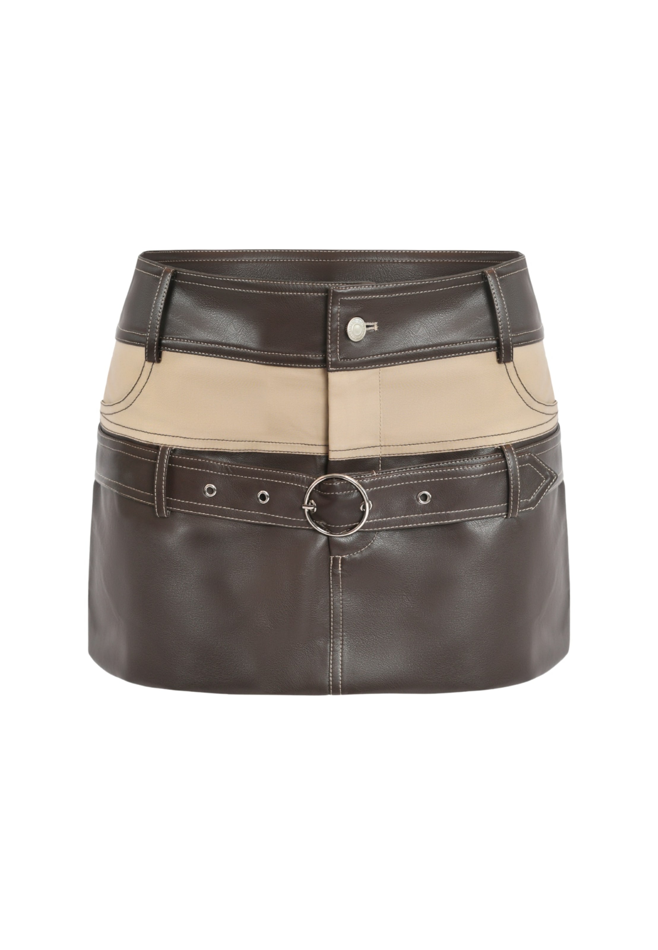 OW Collection Rok 'Betty' in Bruin: voorkant