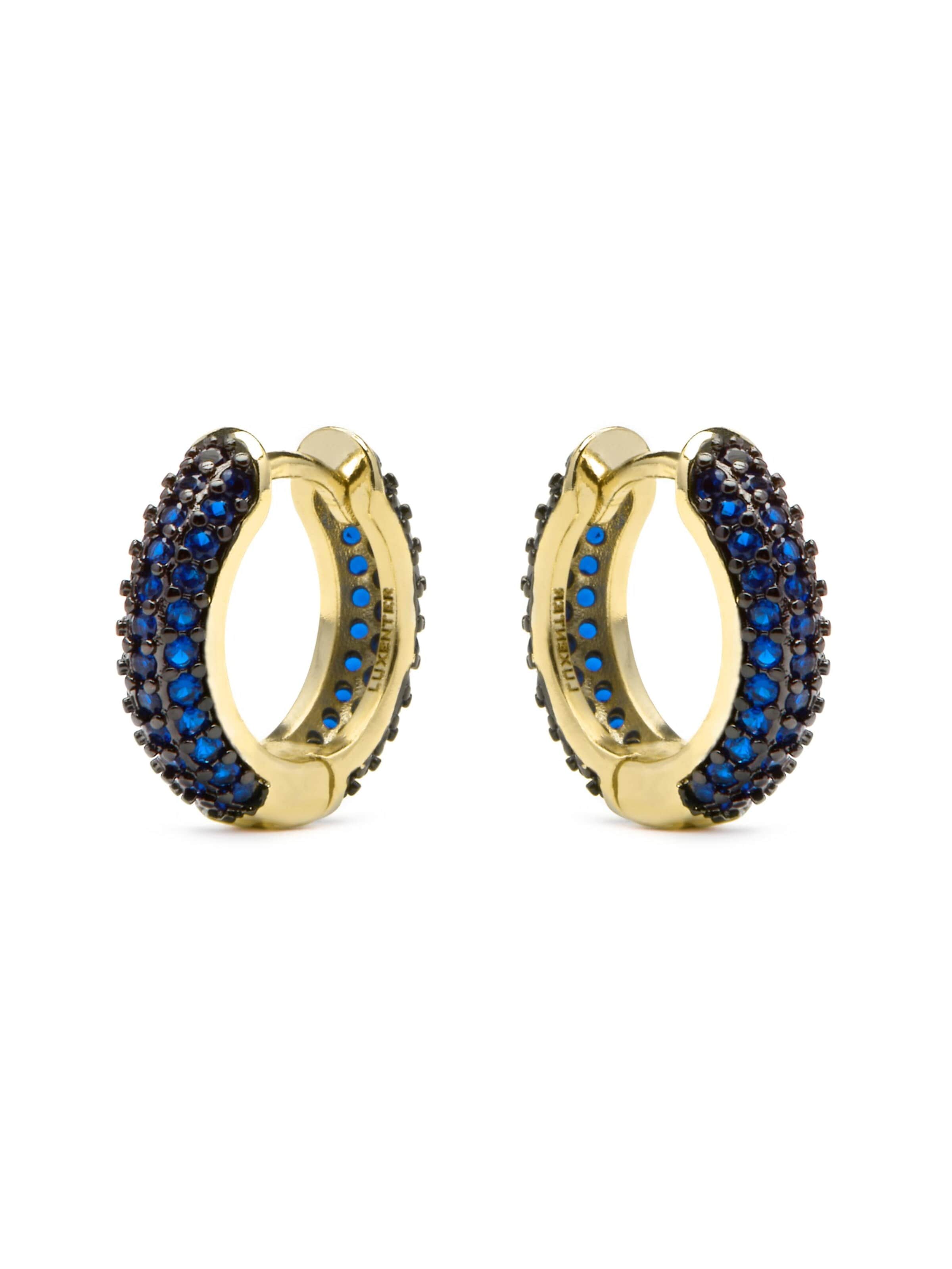Luxenter Earrings 'Lesrat' in Blue