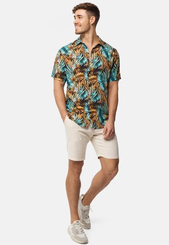 Coupe regular Chemise INDICODE JEANS en bleu