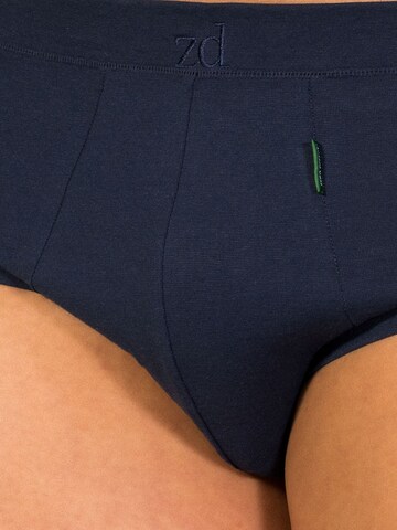 Slip 'Mini Brief' zd ZERO DEFECTS en bleu