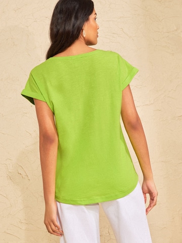 love & roses Shirt in Green