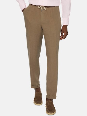 Boggi Milano - regular Pantalón en beige: frente