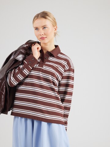 rag & bone Koszulka w kolorze brązowy: przód