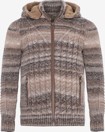 Redbridge Strickjacke 'Lewisville' in Beige: predná strana