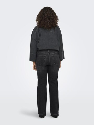 ONLY Carmakoma Flared Jeans 'WILLY' i sort