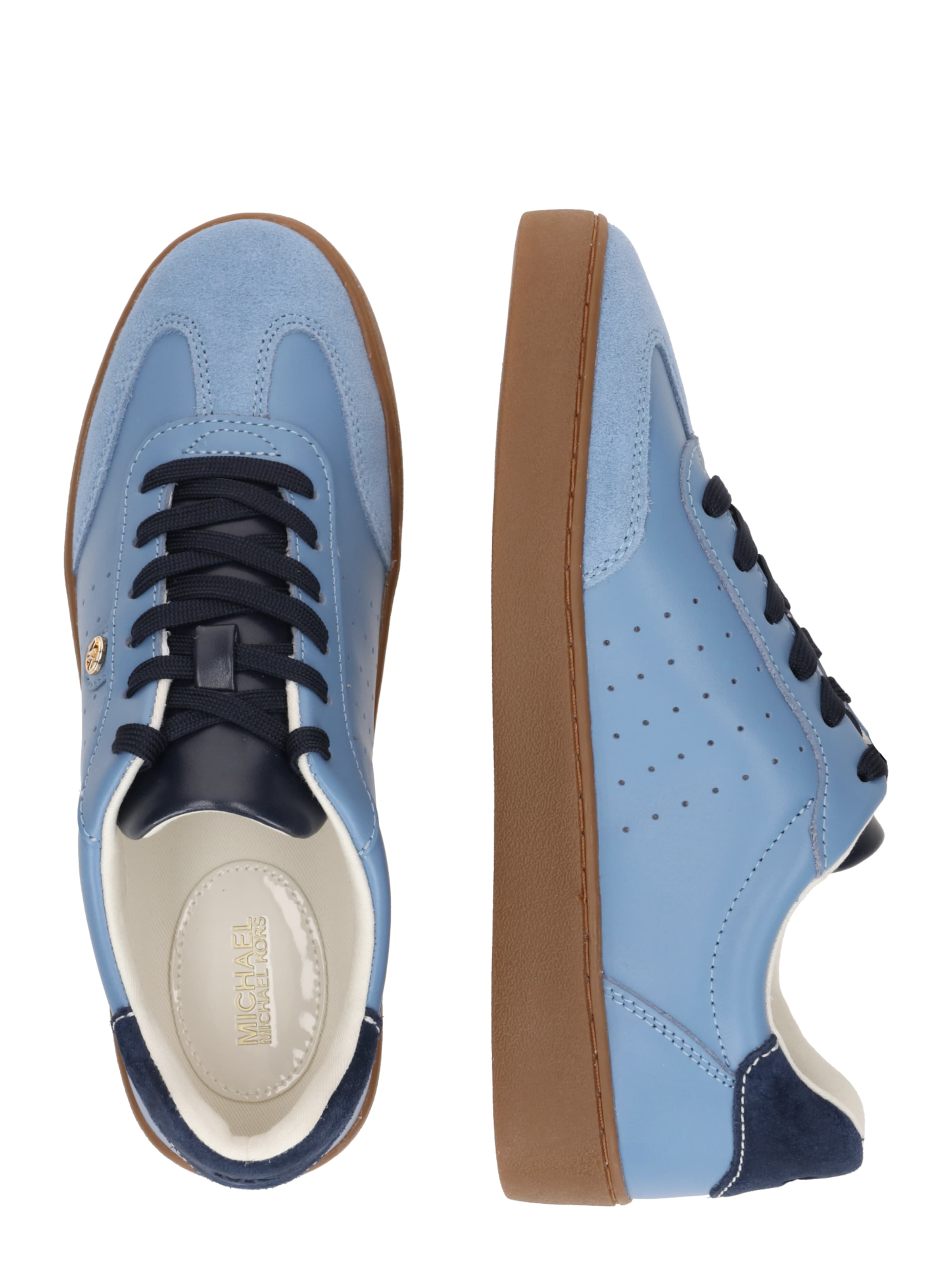 MICHAEL Michael Kors Platform trainers 'Scotty' in Blue