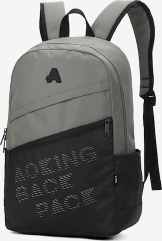 Sac à dos Aoking en gris : devant