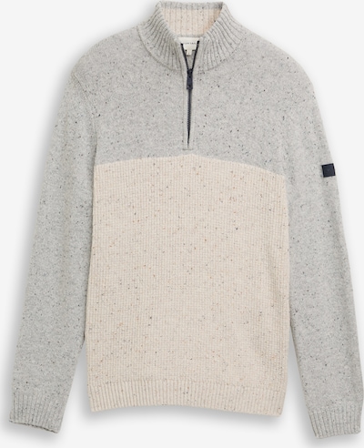 TOM TAILOR Pulover u bež siva / svijetlosiva, Pregled proizvoda