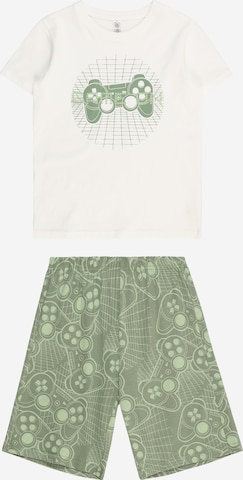 Lindex Pyjamas i grön: framsida