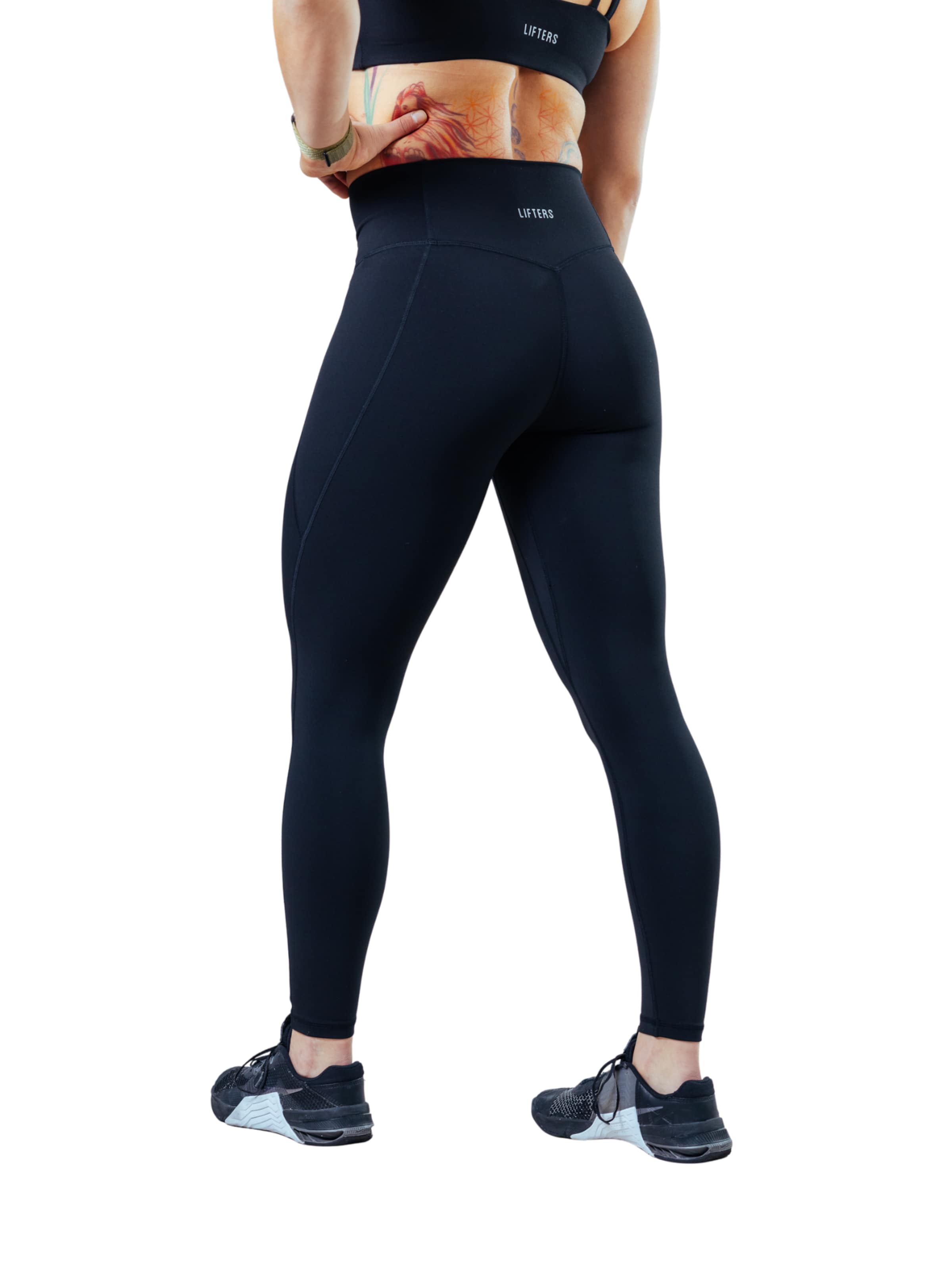 Lifters - Slimfit Leggings 'Compete' en negro