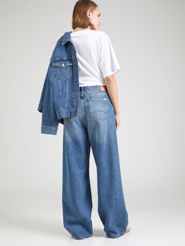 MUSTANG Wide Leg Jeans 'Luise' i blå
