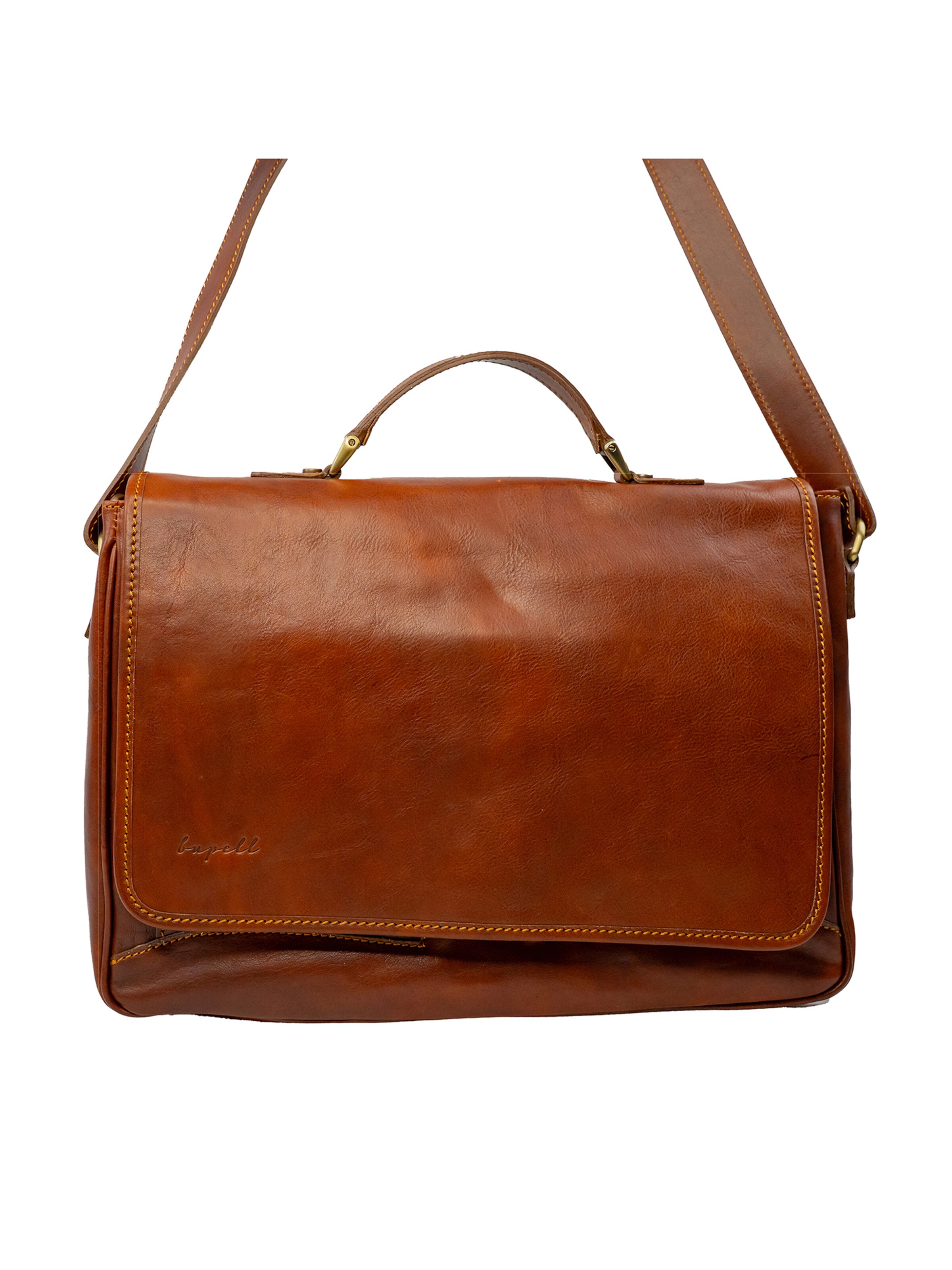 bupell Messenger 'Paolo' in Brown: front