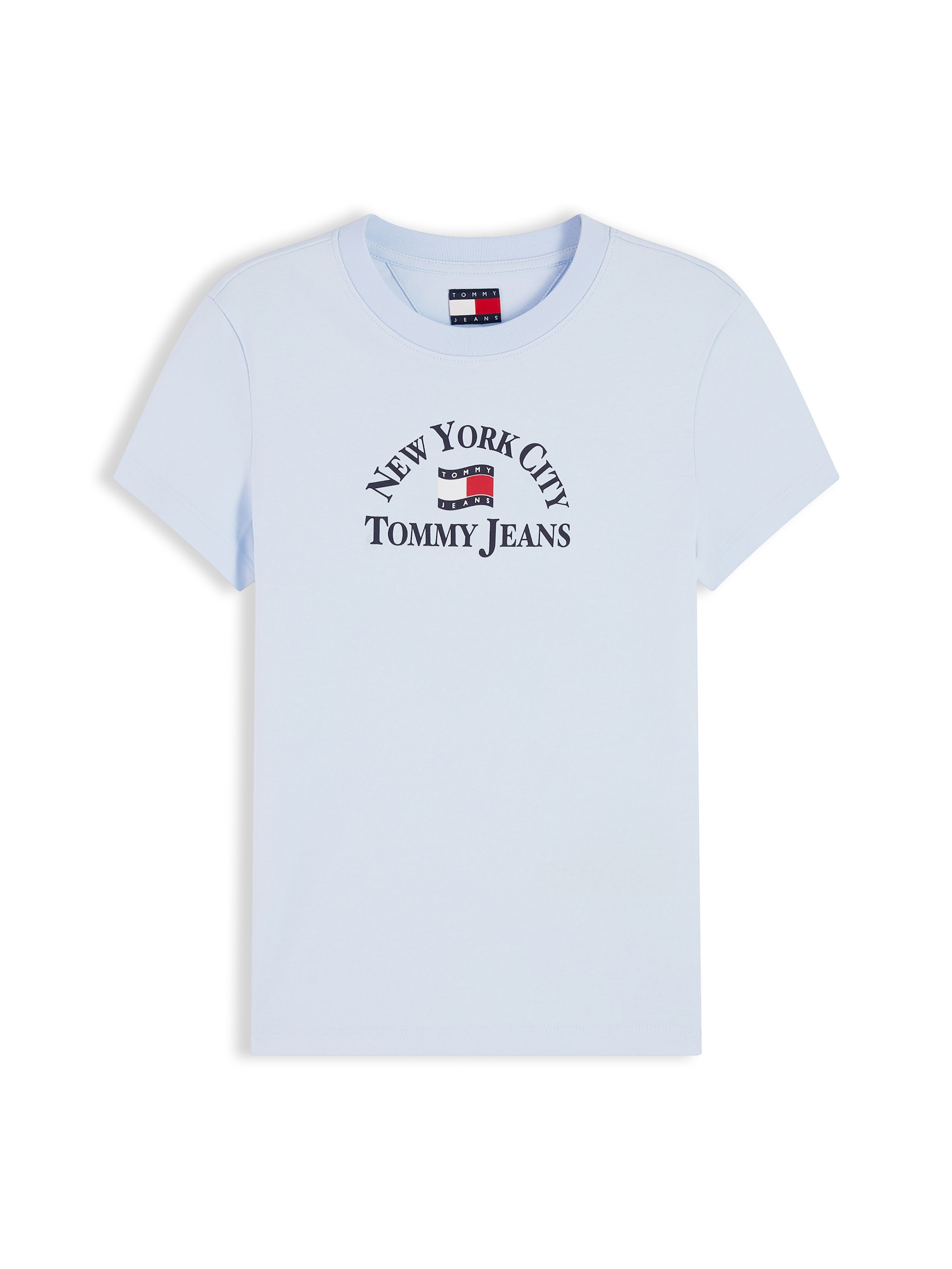 Tommy Jeans - Camisa em azul: frente
