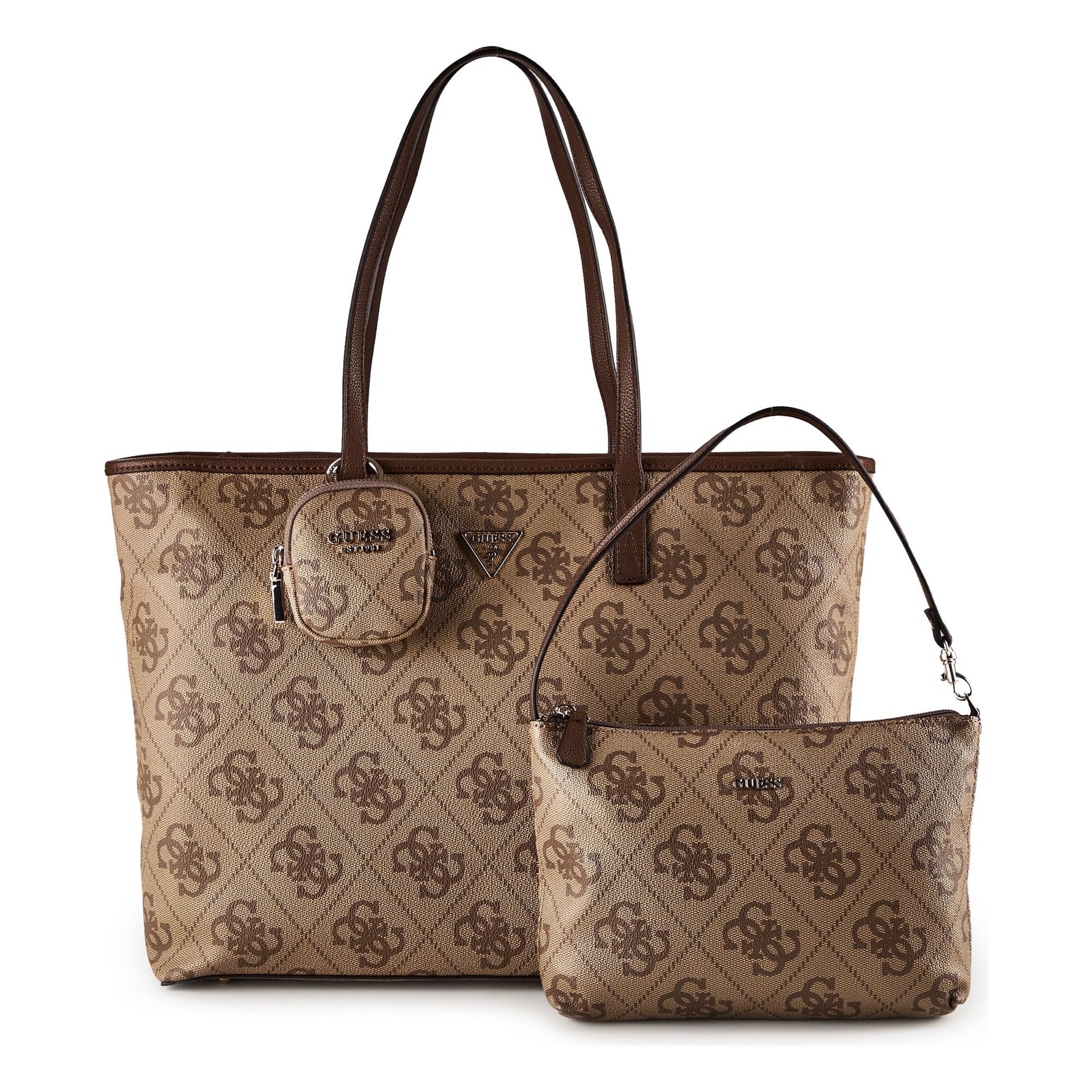 GUESS Shopper in Braun: Vorderseite