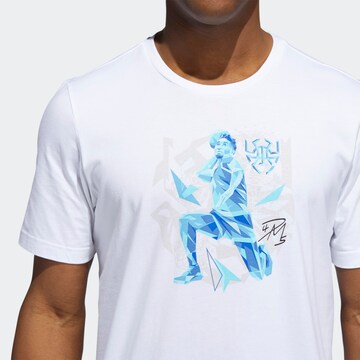 T-Shirt fonctionnel ADIDAS SPORTSWEAR en blanc