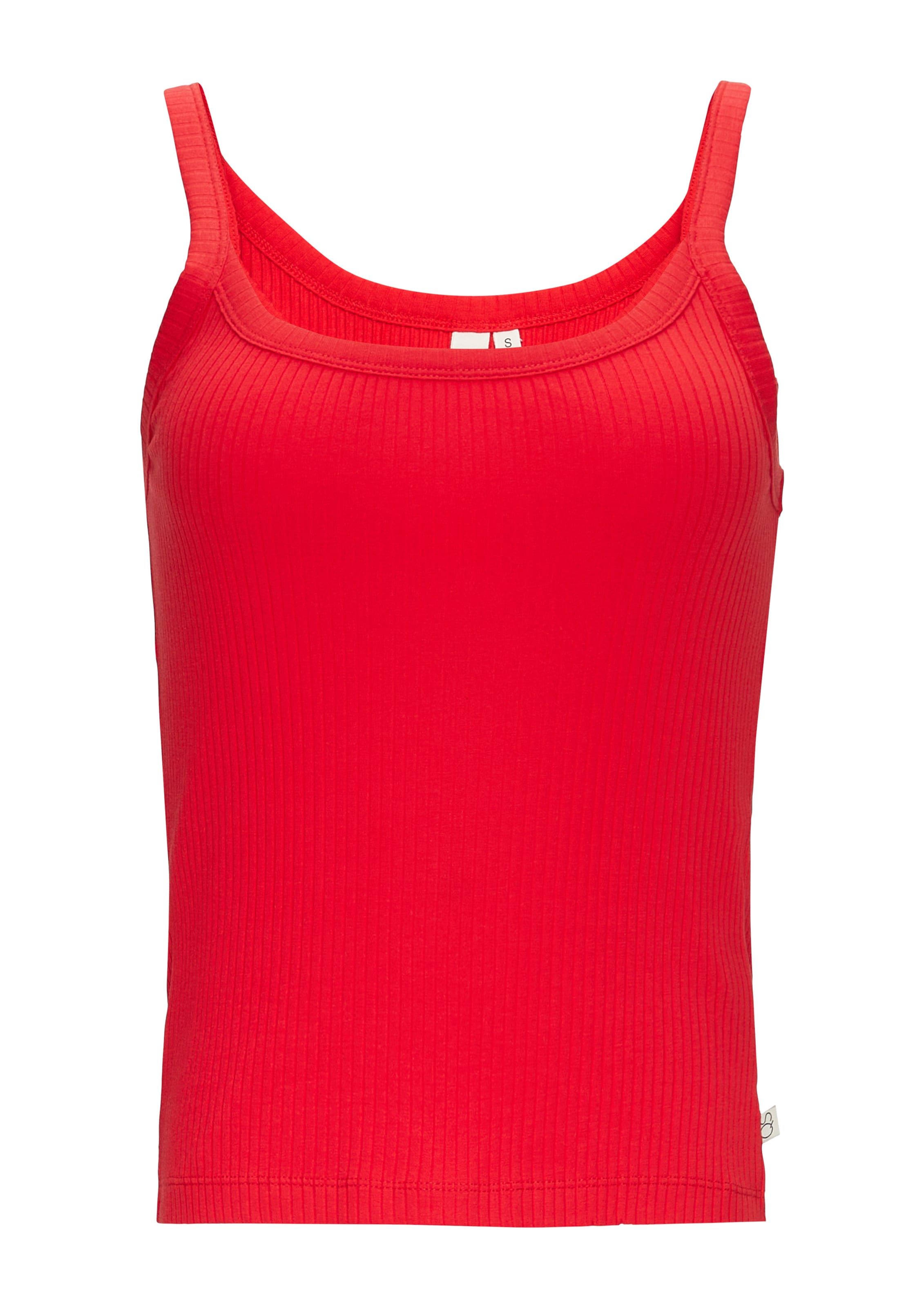 QS Top in Rot: Vorderseite