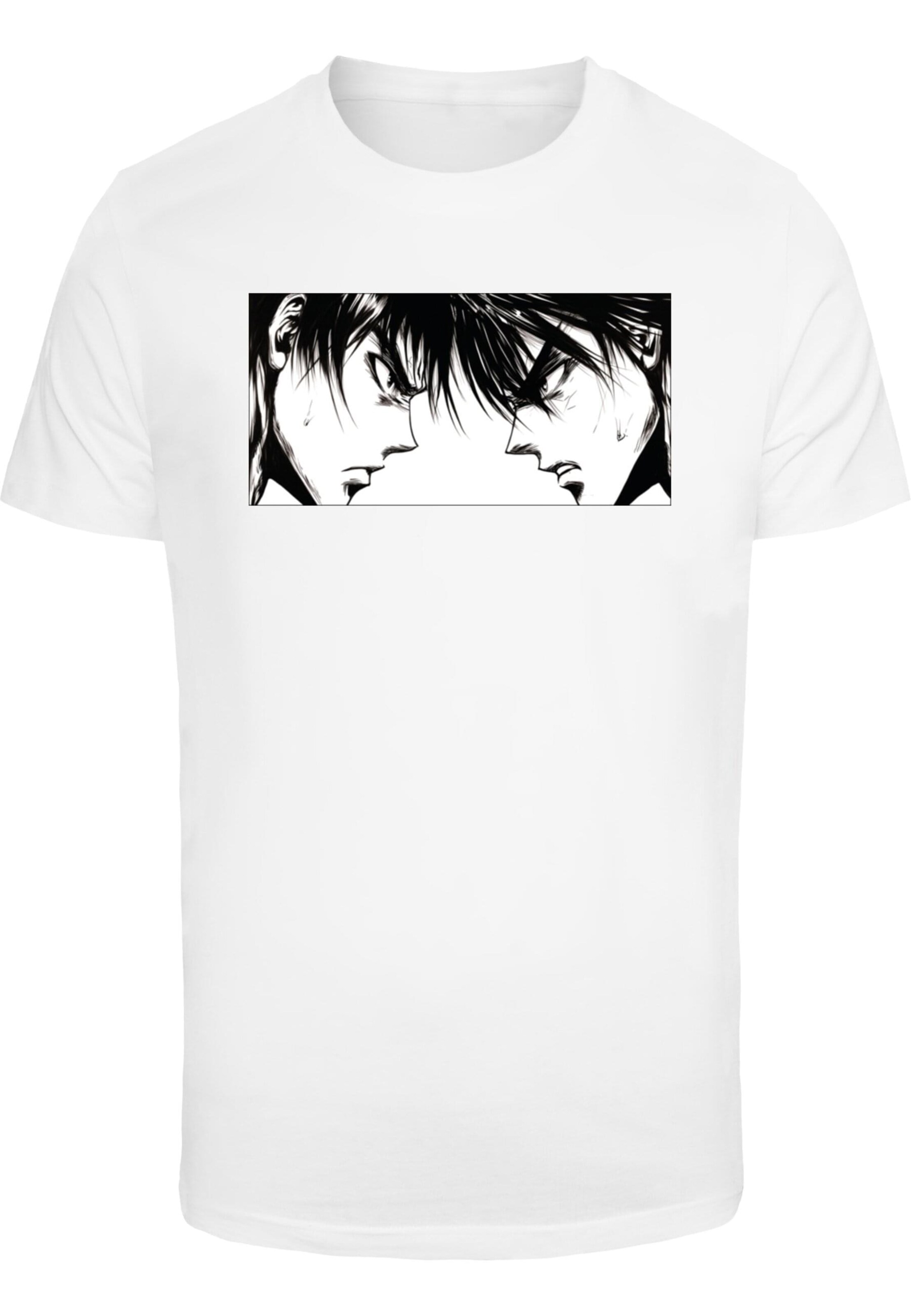 T-Shirt 'A Steady Stare' Mister Tee en blanc : devant