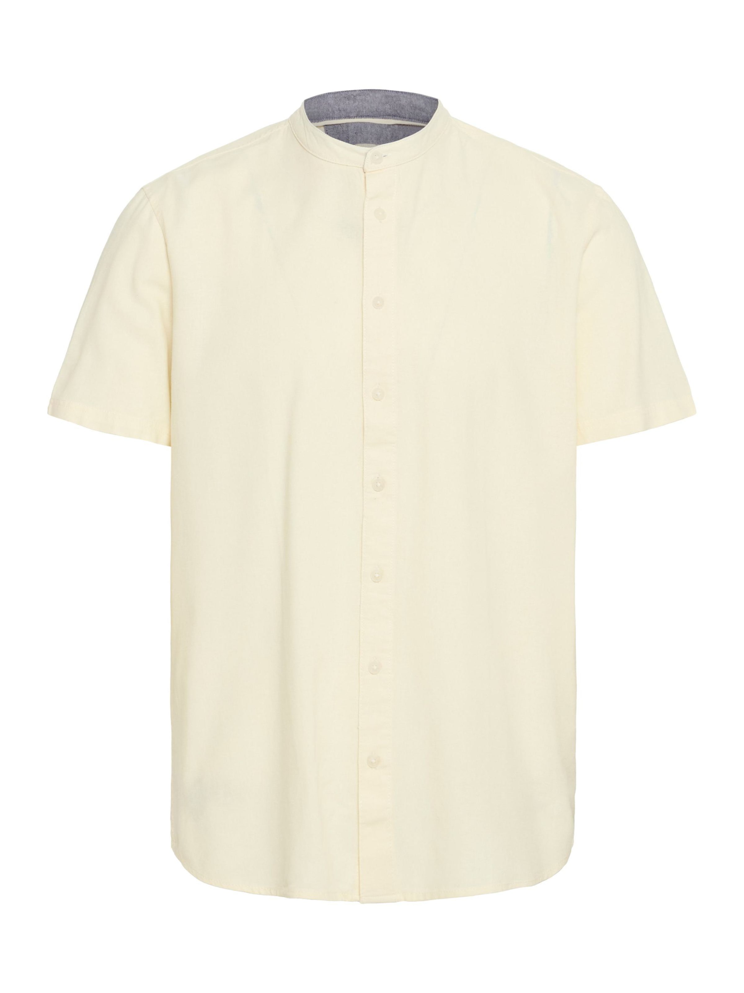 BLEND - Ajuste regular Camisa 'Bobby' en blanco: frente
