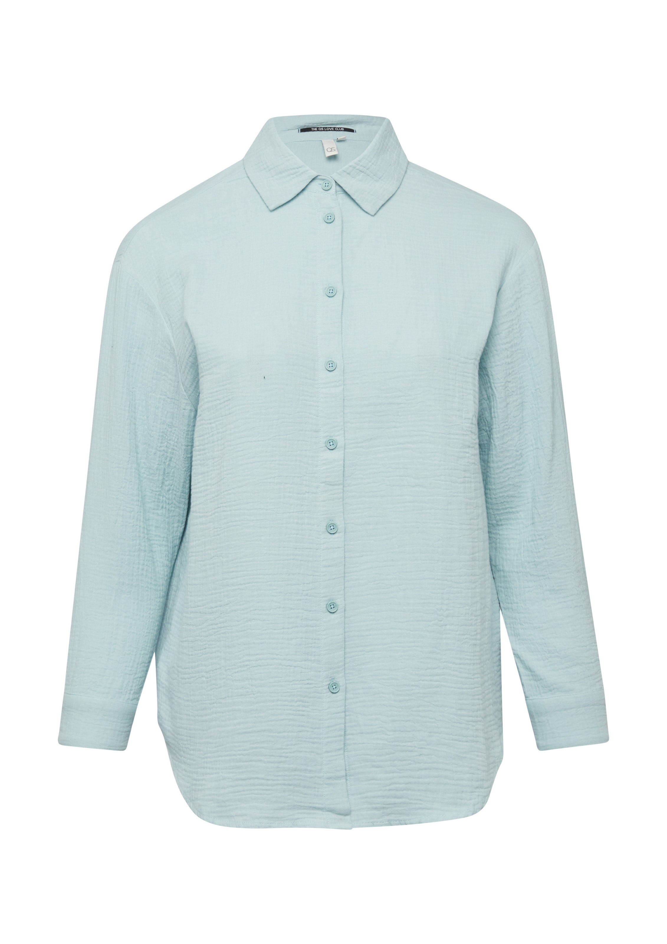 QS Bluse in türkis, Produktansicht