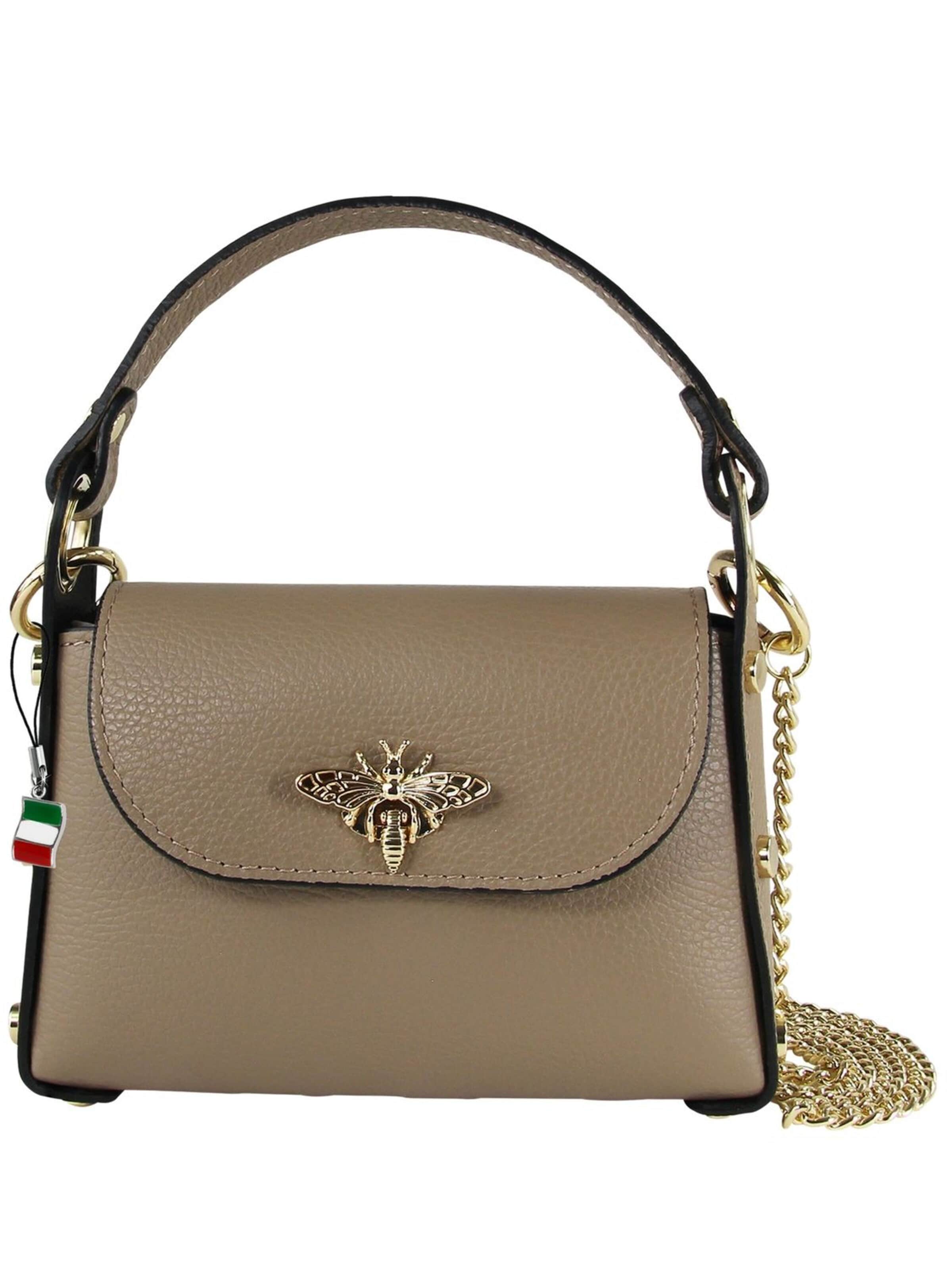 Florence Schoudertas in Beige: voorkant