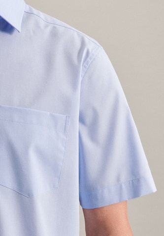 SEIDENSTICKER Regular fit Button Up Shirt in Blue