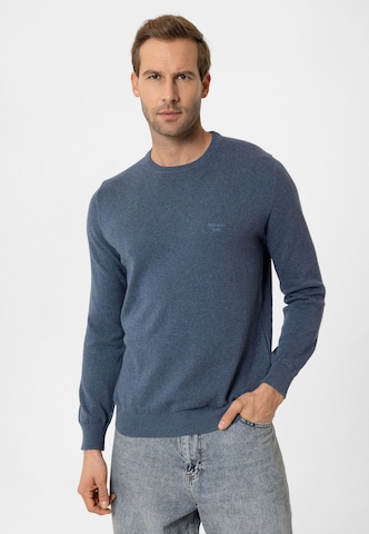Moxx Paris Sweater in Blue: front