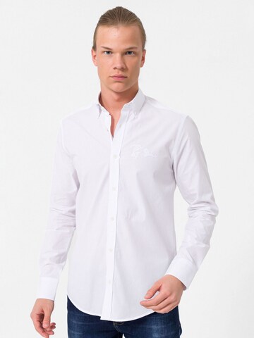 Regular fit Cămașă de la By Diess Collection pe alb