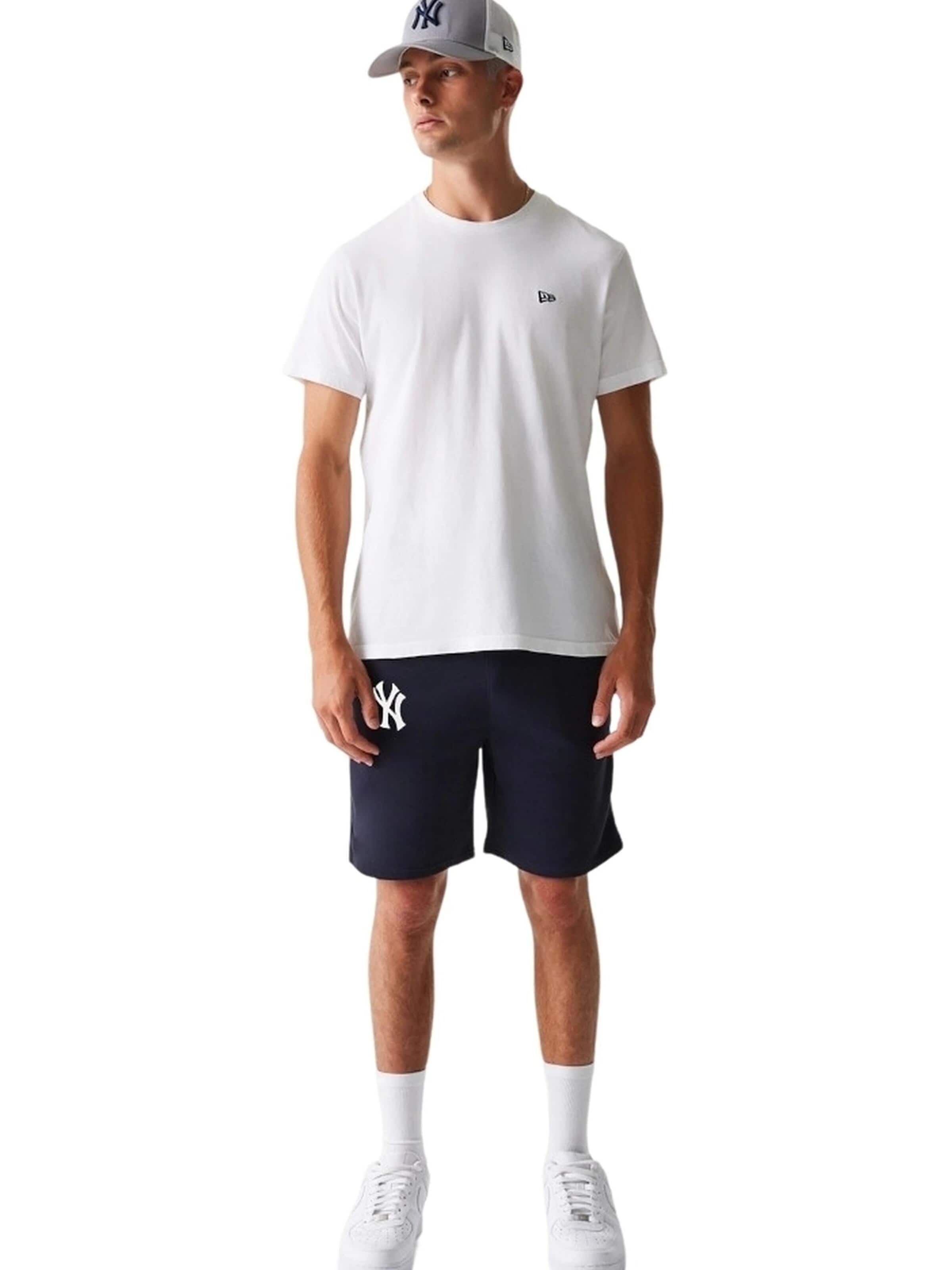 NEW ERAregular Sportske hlače 'Bermuda new era marino yankees mlb le short neyyan' - plava boja