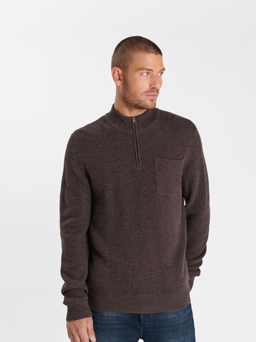 Pull-over 'FAVO' Le Temps Des Cerises en marron : devant