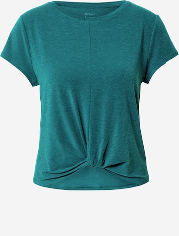 T-shirt 'BREATHE' GAP en vert : devant