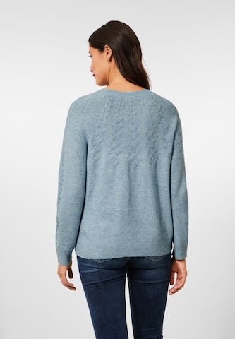 STREET ONE Pullover in Blau