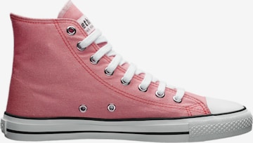 Ethletic Sneaker 'White Cap Hi Cut' in Pink