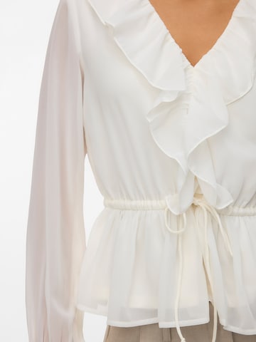 Chemisier 'VMDORA' VERO MODA en blanc