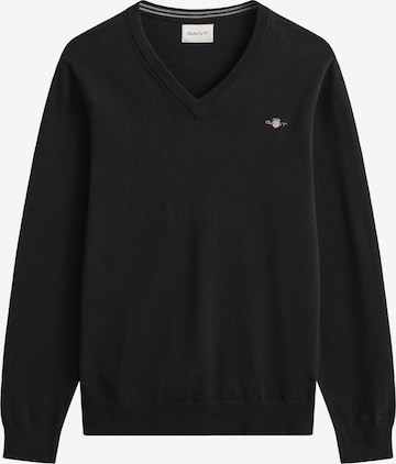 GANT Pullover 'Classic' in Schwarz: Vorderseite