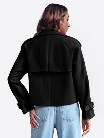 Imily Bela Φθινοπωρινό και ανοιξιάτικο μπουφάν σε μαύρο: πίσω