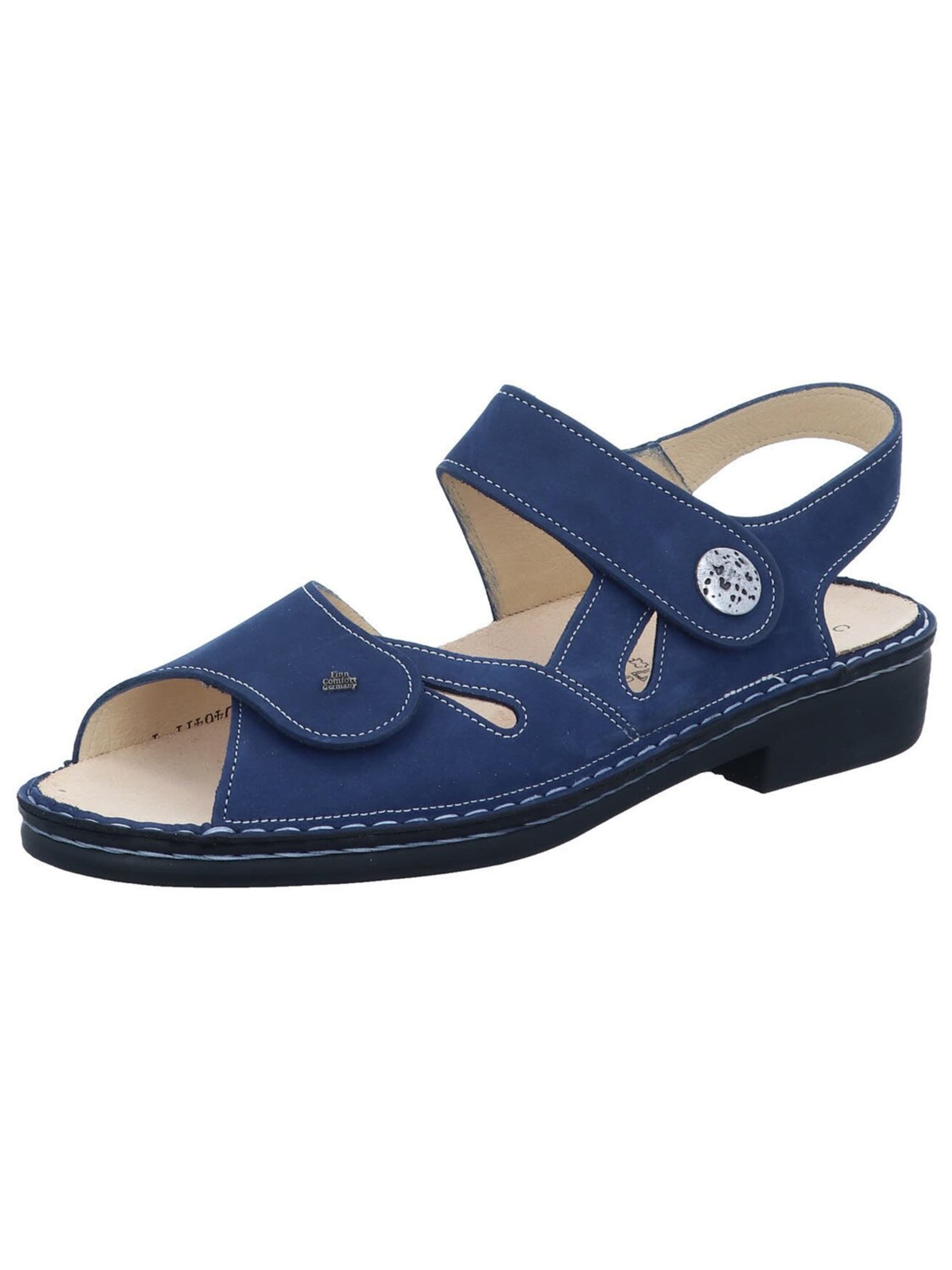 Finn Comfort Sandale‌‌‌‌‌ in Blau: Vorderseite