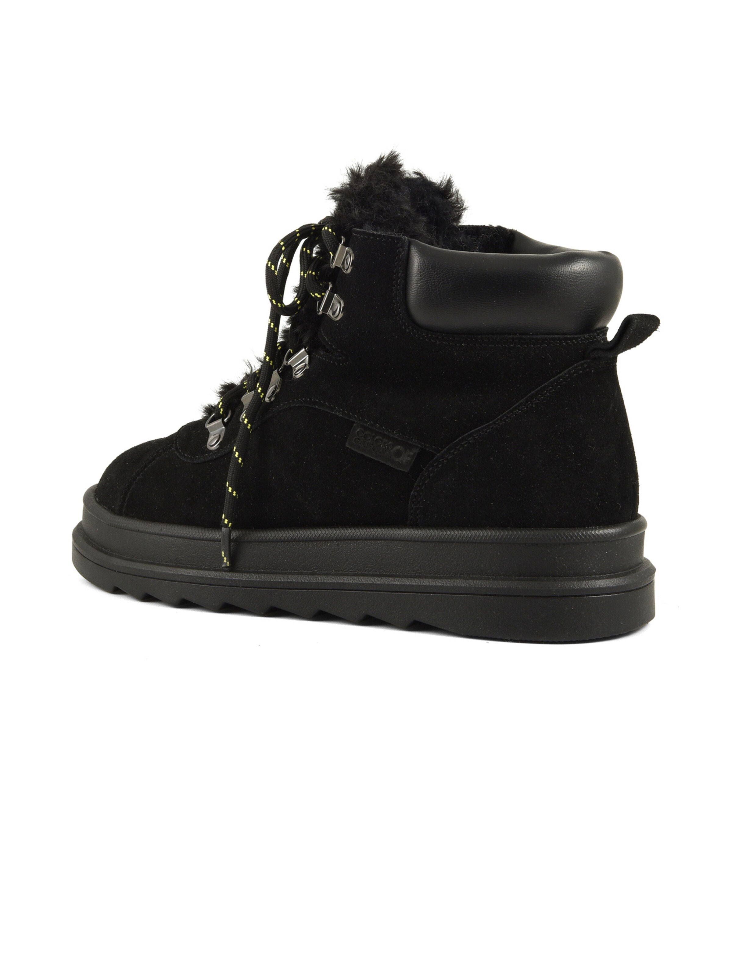 Stivaletto stringato di COLORS OF CALIFORNIA in nero: dietro