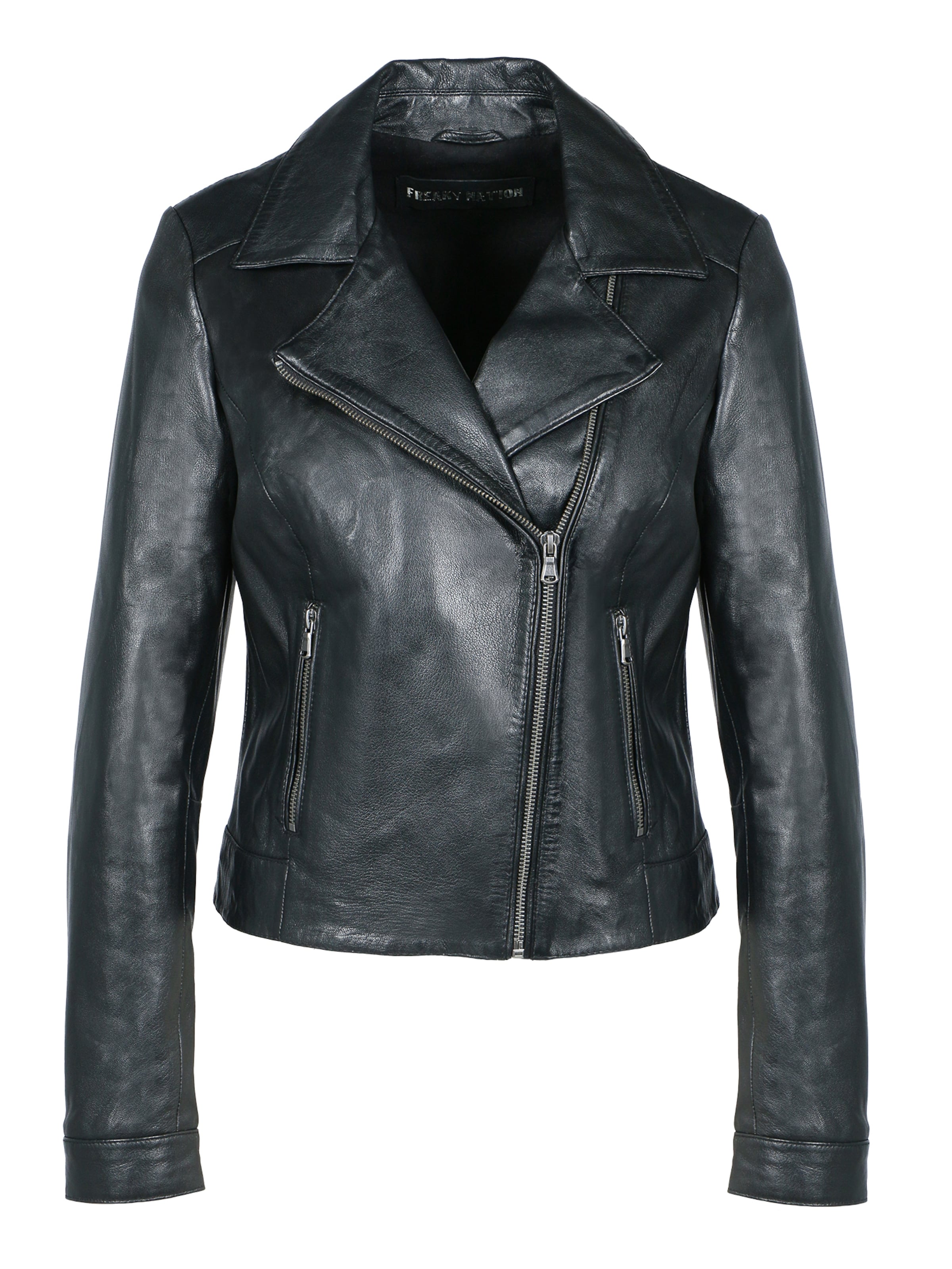 FREAKY NATION Kurtka przejściowa &#x27;Runa-FN NYC&#x27; w kolorze czarny: przód