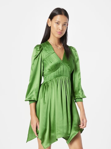 AllSaints - Vestido 'ESTA' en verde: frente