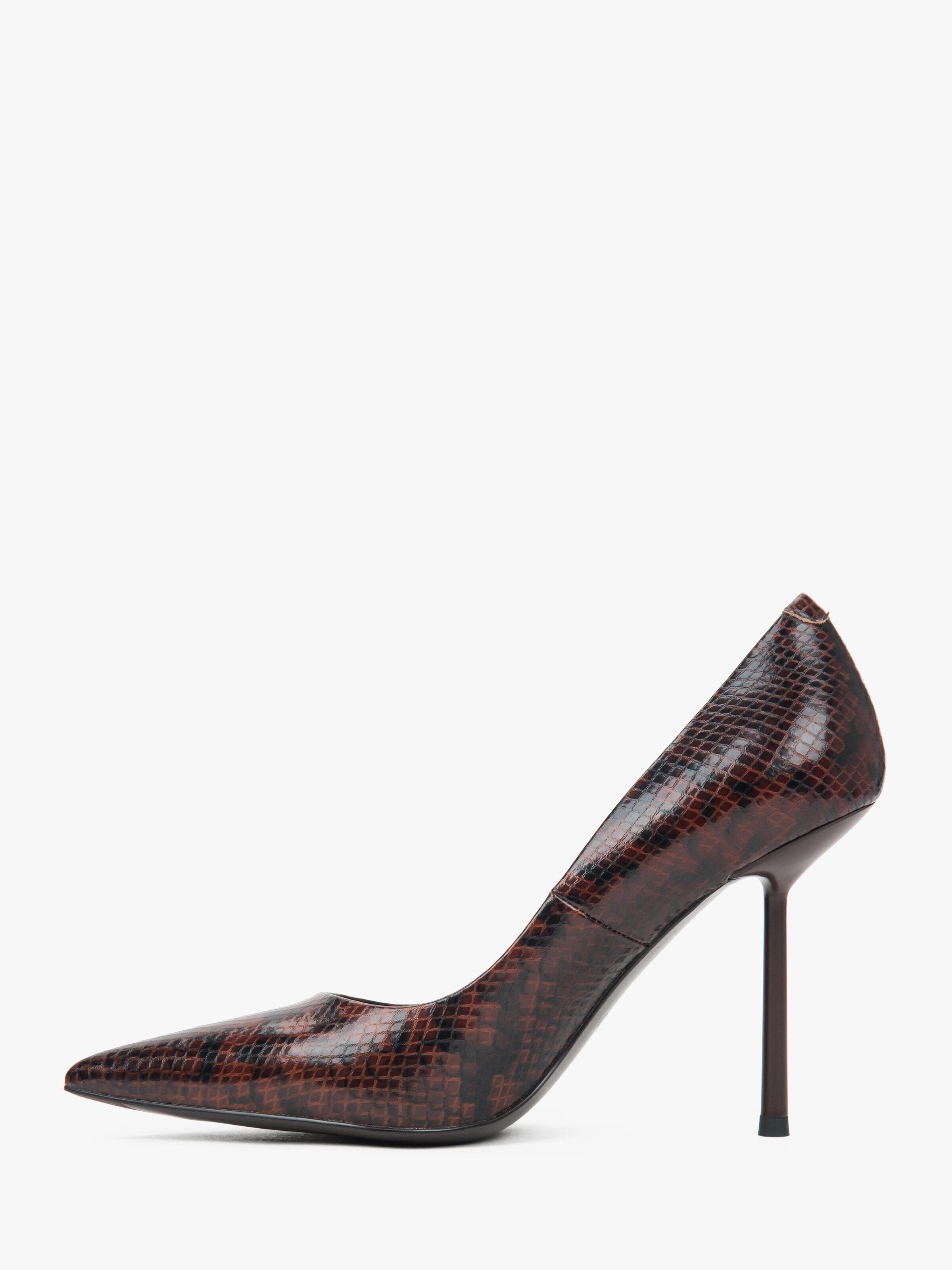 Estro Pumps '25103-11' i brun: forside